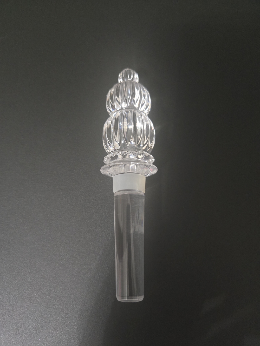 Clear Mikasa Austria Crystal Bottle Stopper  - Home Accents